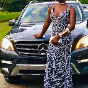 Customized prom dress